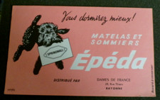 Buvard publicitaire epeda d'occasion  France