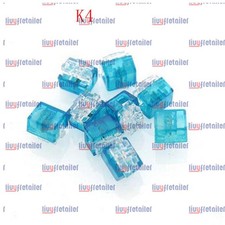 100 peças conector de fio K4 cabo de rede bloco terminal 4 cabo de telefone telecomunicações comprar usado  Enviando para Brazil