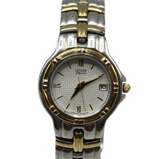 Usado, Relógio Citizen Feminino Elegance Ouro Aço Inoxidável Mostrador de Data Dourado comprar usado  Enviando para Brazil