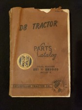 Caterpillar parts manual for sale  Shingle Springs