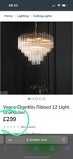 Vogue chantilly ribbed for sale  LICHFIELD