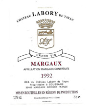 Etiquette vin margaux d'occasion  Royan