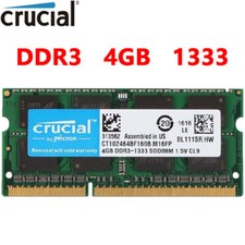 Memória para notebook Crucial DDR3 4GB 1333 MHz SODIMM RAM PC3-10600 204Pin 1.5V comprar usado  Enviando para Brazil