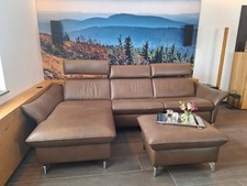 Himolla ledersofa hocker gebraucht kaufen  Paderborn