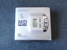 Sony MZ-E30 MiniDisc Player Portátil Japão alimentado não lê disco peças sobressalentes/reparo comprar usado  Enviando para Brazil