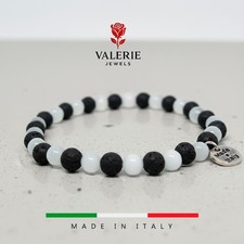 Bracciale bianco nero usato  Giugliano in Campania