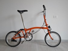 Bicicletta brompton pieghevole usato  Carrara