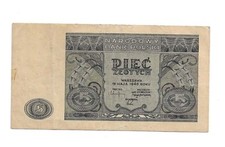 Zlotych 1946 polen gebraucht kaufen  Rabenau