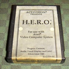H.E.R.O. WHITE LABEL RIGIDE - PAL pour Atari 2600 VCS - hero ACTIVISION  comprar usado  Enviando para Brazil