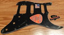 Peças de guitarra Fender Stratocaster Pickguard American Special preta HSS Strat  comprar usado  Enviando para Brazil
