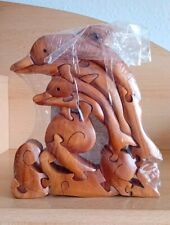 Wooden art delfin gebraucht kaufen  Lengenfeld