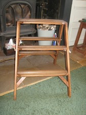 Vintage wooden steps for sale  ORMSKIRK