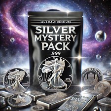 Usado, ☆Pacote Silver Mystery– 1 oz .999 prata fina GARANTIDA – Águias, Bordo, Bônus☆ comprar usado  Enviando para Brazil