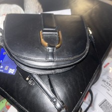 Black handbag adjustable for sale  BRISTOL