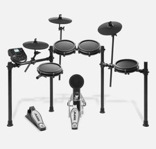 Kit de bateria eletrônica Alesis nitro malha oito peças com cabeças de malha comprar usado  Enviando para Brazil