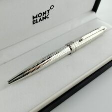 Nova caneta esferográfica Montblanc prata clássica luxo 163 com caixa EUA comprar usado  Enviando para Brazil