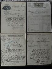 Lot factures lettres d'occasion  Aix-les-Bains