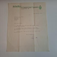 Lettera con firma usato  Santa Margherita Ligure