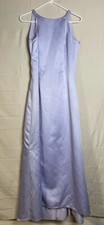 Vestido formal Marys importado nupcial pastel roxo lavanda laços simples xale LEIA comprar usado  Enviando para Brazil