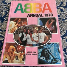 Abba official annual for sale  CHRISTCHURCH