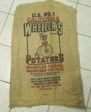 California wheelers burlap for sale  Waxhaw
