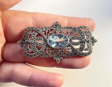 Blue spinel marcasite for sale  RICHMOND