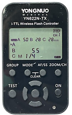 Controlador de flash sem fio Yongnuo YN622N-TX i-TTL comprar usado  Enviando para Brazil