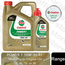 Castrol power 10w for sale  RUGBY