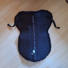 Mattes lammfellpad schwarz gebraucht kaufen  Meschede