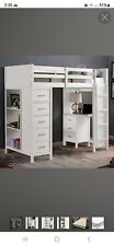 White loft bed for sale  Woodridge