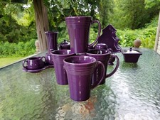 conjunto 4 canecas bistrô LATTE COPO amora roxo FIESTA WARE 18 OZ novo comprar usado conjunto 4 canecas bistrô LATTE COPO amora roxo FIESTA WARE 18 OZ novo comprar usado  Enviando para Brazil