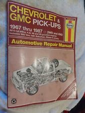 Repair manual 1967 for sale  Federal Way