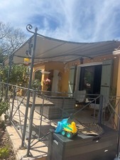 Pergola fer forgé d'occasion  Cuers