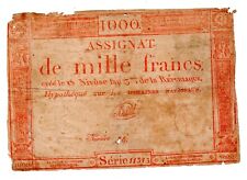 Assignat 1000 francs d'occasion  France