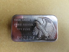 Silver ounce ingot for sale  FARINGDON