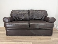 Sofa seater chocolate for sale  BRISTOL