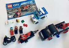 Minifiguras Lego City Bike 60084 caminhão corrida carro policial reboque motos comprar usado  Enviando para Brazil