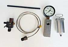 Bomba injetora de óleo SKF 226400B 3000 bar com mangueira FAG 118543/3a, adaptador, medidor comprar usado  Enviando para Brazil