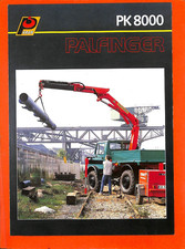 PALFINGER / PROSPECTUS 100 g / PK 8000 / MANUTENTION comprar usado  Enviando para Brazil