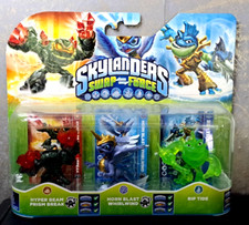 Usado, Skylanders Swap conjunto de 3: Green Rip Tide, Horn Blast Whirlwind, Prism comprar usado  Enviando para Brazil