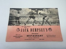 Jack dempsey restaurant for sale  HIGH WYCOMBE