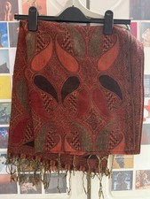 Pashmina silk shawl for sale  BROMLEY