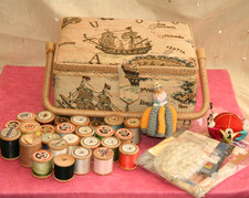 Vintage sewing box for sale Vintage sewing box for sale  SOUTHEND-ON-SEA