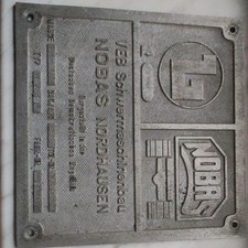 Typenschild 632 ddr gebraucht kaufen  Penzlin