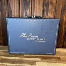 Kit de cabeleireiro Blue Bonnet escola de beleza de Springfield Missouri estudantes caixa comprar usado  Enviando para Brazil
