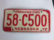 Original 1972 nebraska for sale  Bendena