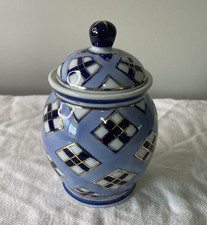 Blue ceramic ginger for sale  Columbus