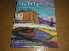 Sotheby catalogue impressionis for sale  DORCHESTER