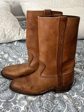 Lederstiefel französischauthe gebraucht kaufen  Hamburg