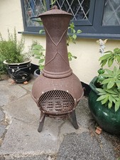 Cast iron chiminea for sale  LONDON